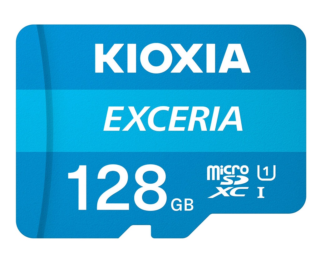 Carto Memria Kioxia Exceria C10 UHS-I U1 microSDXC 128GB + Adaptador SD 1